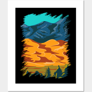 Great Sand Dunes National Park Posters and Art